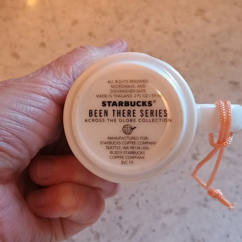 Texas 2019 Starbucks Been There Series; Across The Globe Collection Ornament